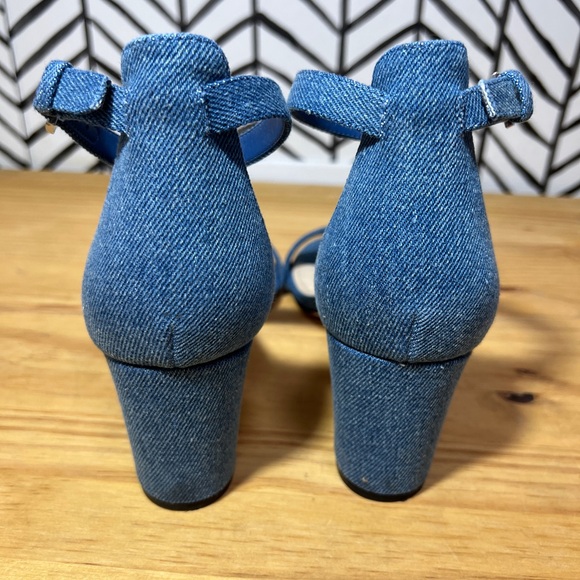 Nine West Women's jean sandals size 9 - Picture 6 of 7